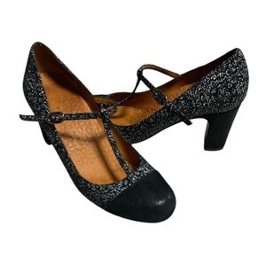 CHIE MIHARA T-strap Leather Heels